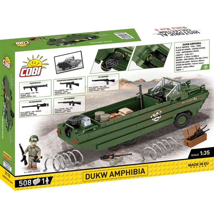 Cobi DUKW Amphibia (3110) au meilleur prix sur